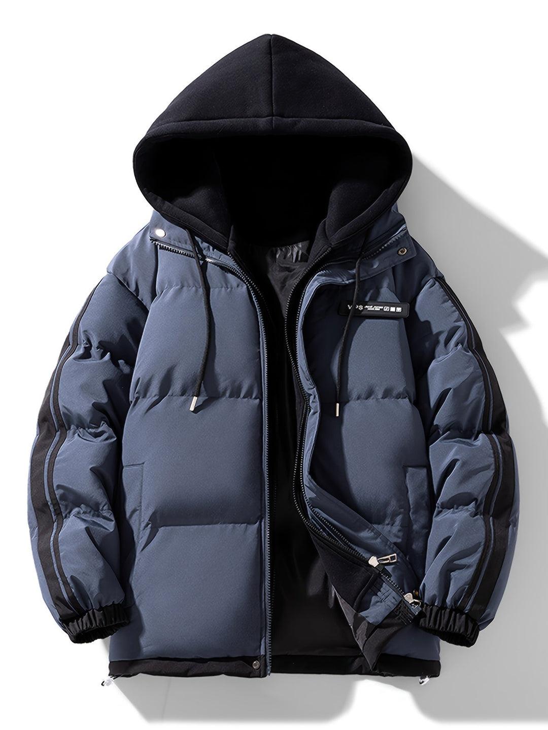 Giacca invernale imbottita calda e casual con cappuccio da donna | Perfetta per attività all'aperto