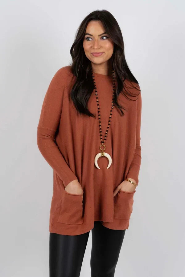 Stephanie - Pullover - Elegant - Luxuriöss Material - Alltagstauglich für Damen
