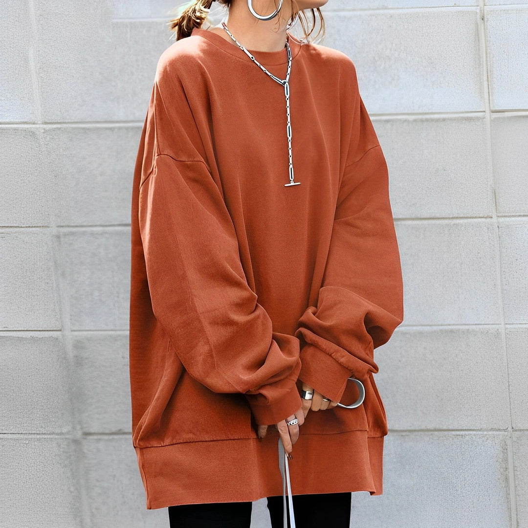 Cora - Designer-Pullover in Übergröße