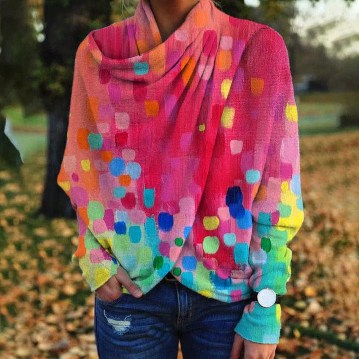 Marianne - Halten Sie sich diesen Winter mit einem Wickeltop warm!