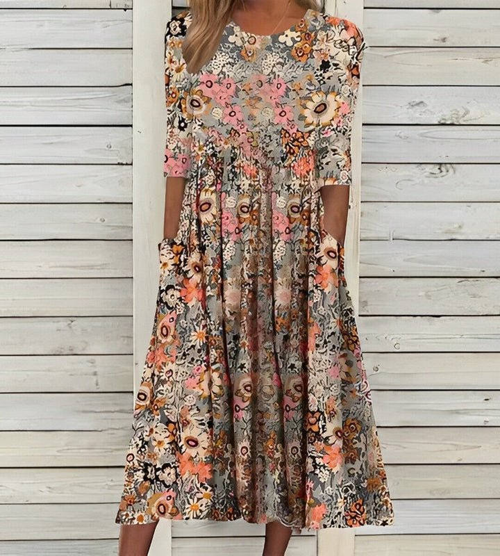 CAMIL - robe à fleurs