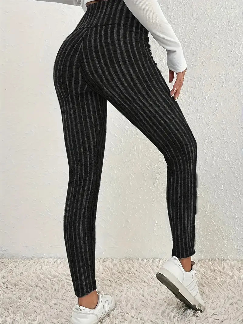 Lux – Leggings tricotées avec doublure en polaire