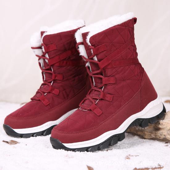 Lucy - Winter-Schneestiefel aus Samt