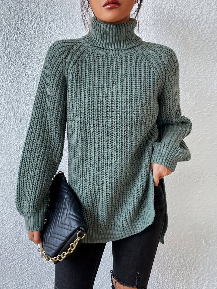 Katheryn - Pull tricoté grande taille femme