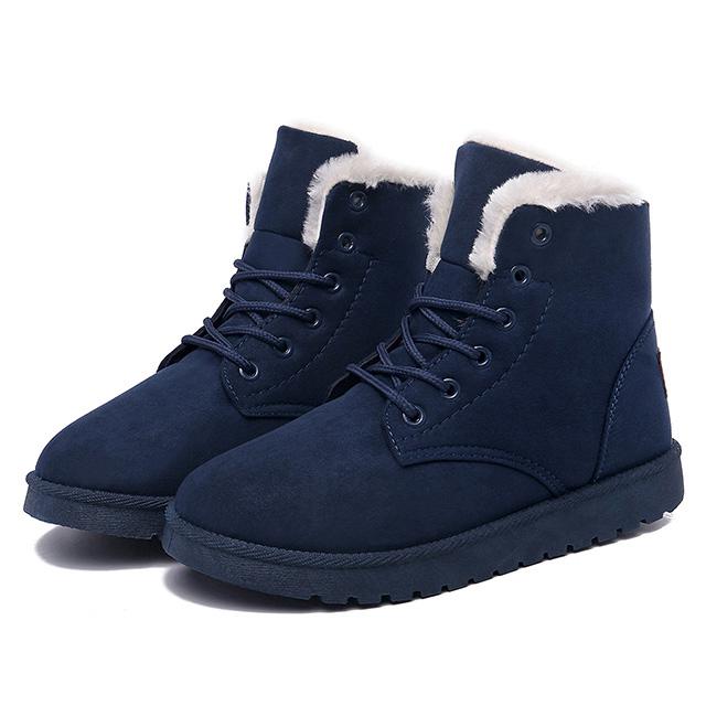 Aria - Damen Schneestiefel Leder