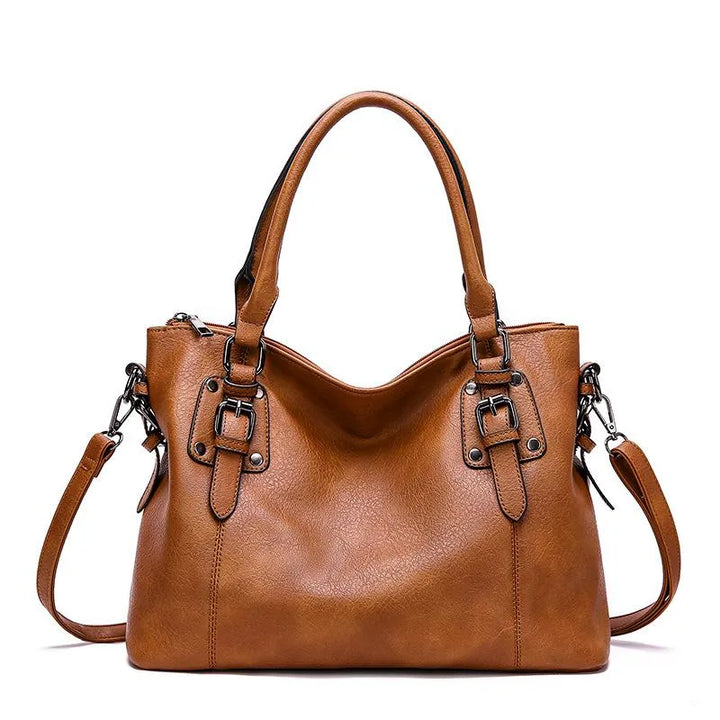 Aeliana | Damen Elegante Leder Umhängetasche