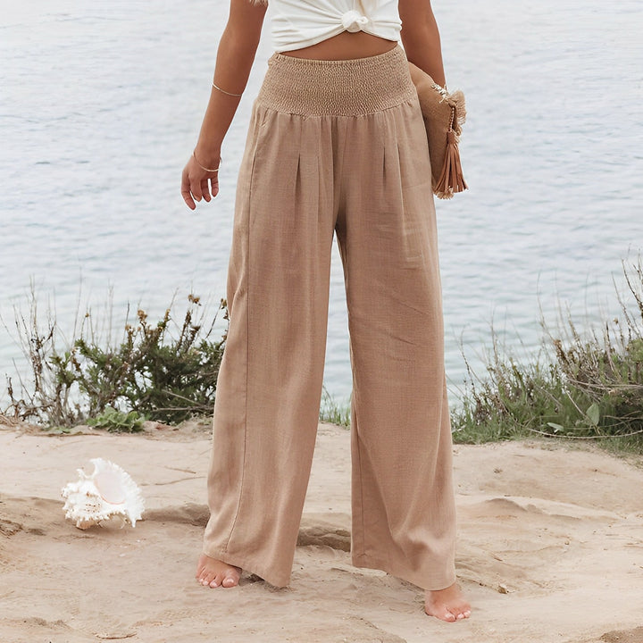 Coll - pantalon à jambes larges