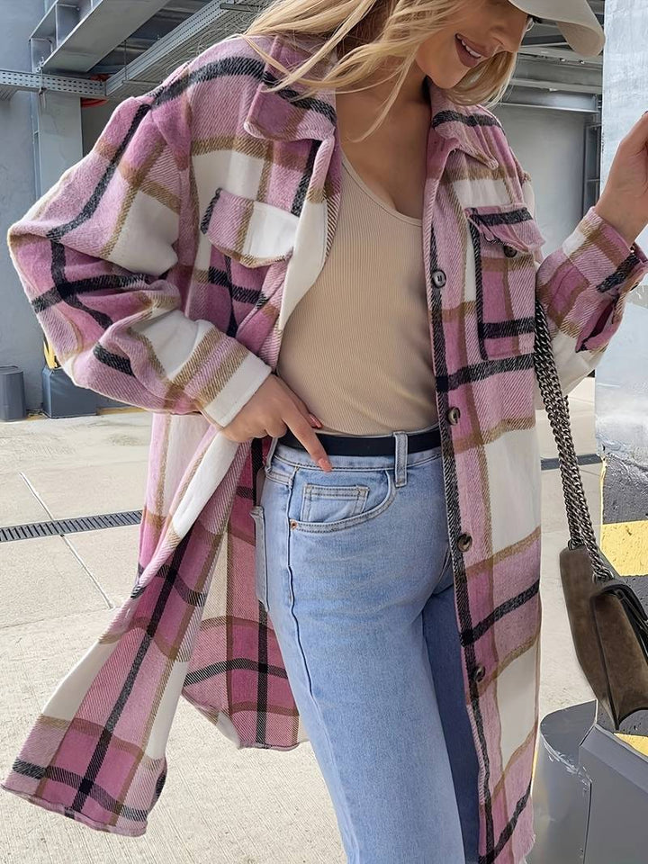 Alice - Camicia a quadri Giacche Cappotto