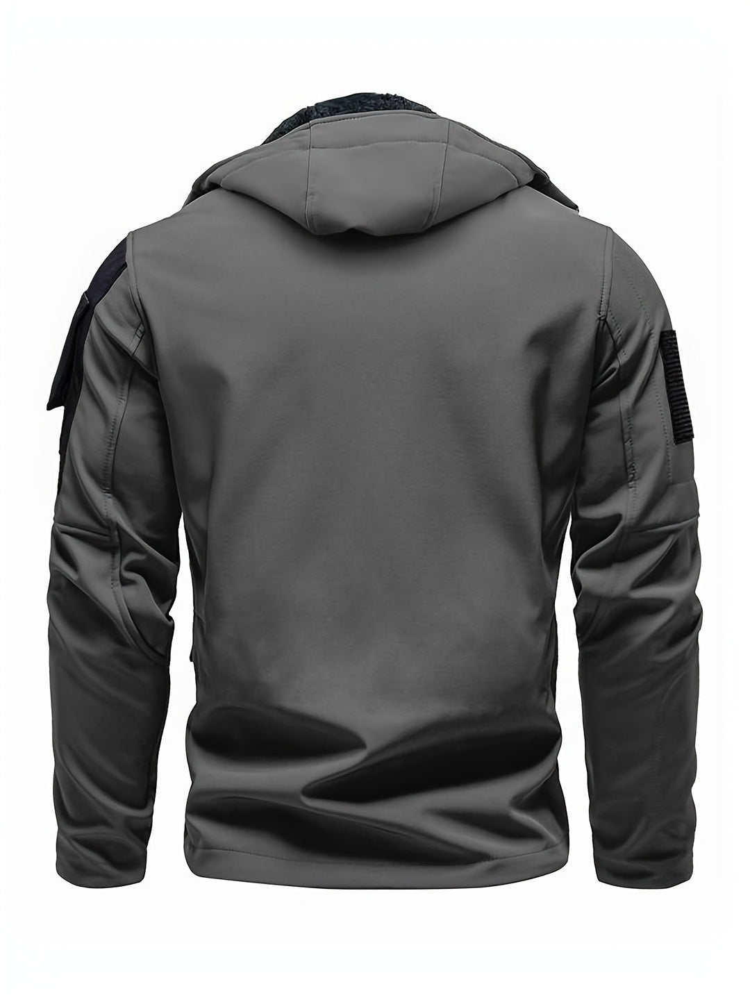 Veste de plein air à capuche tactique étanche coupe-vent isolée pour hommes | Parfaite pour les activités de plein air