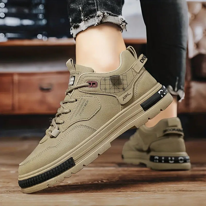 Baskets homme avec semelle robuste – Chaussures de loisirs respirantes au design streetwear