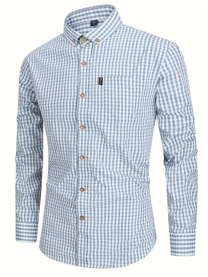 Bo - Camicia a quadri da uomo – Elegante e versatile