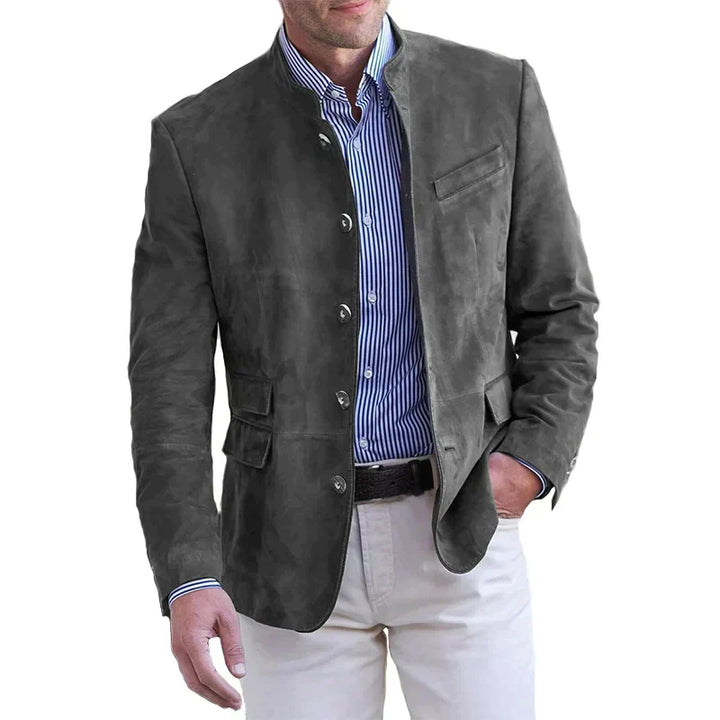 Duane - Veste classique à boutons pour hommes