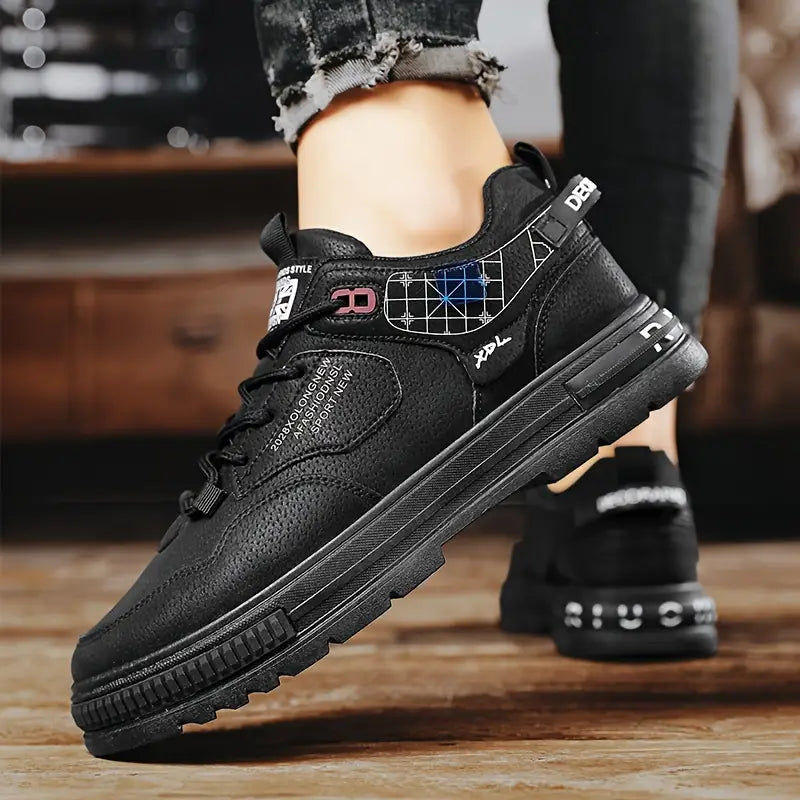 Baskets homme avec semelle robuste – Chaussures de loisirs respirantes au design streetwear