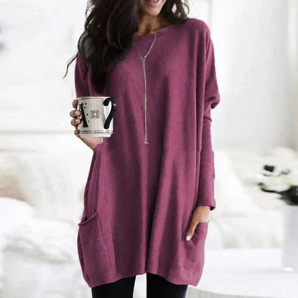 Stephanie - Pullover - Elegant - Luxuriöss Material - Alltagstauglich für Damen