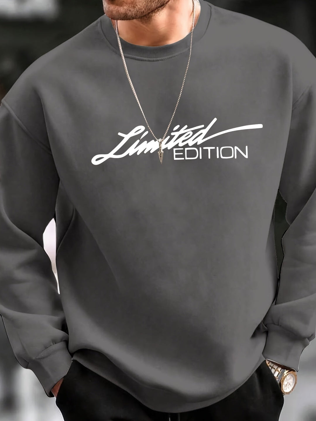 Stylischer Baumwolle Sweatshirt für Männer | Perfekt für legere Tage