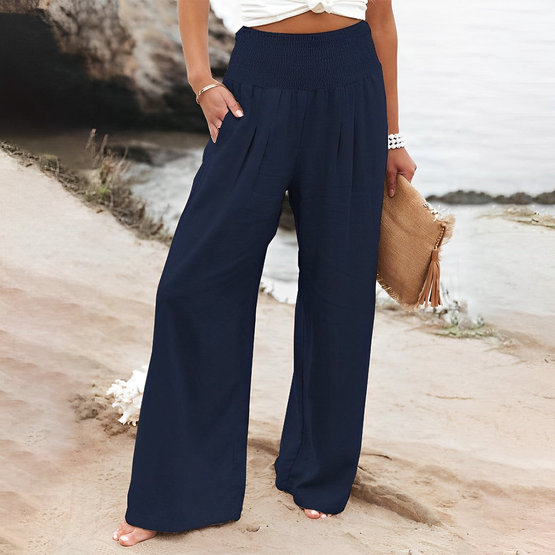 Coll - pantalon à jambes larges