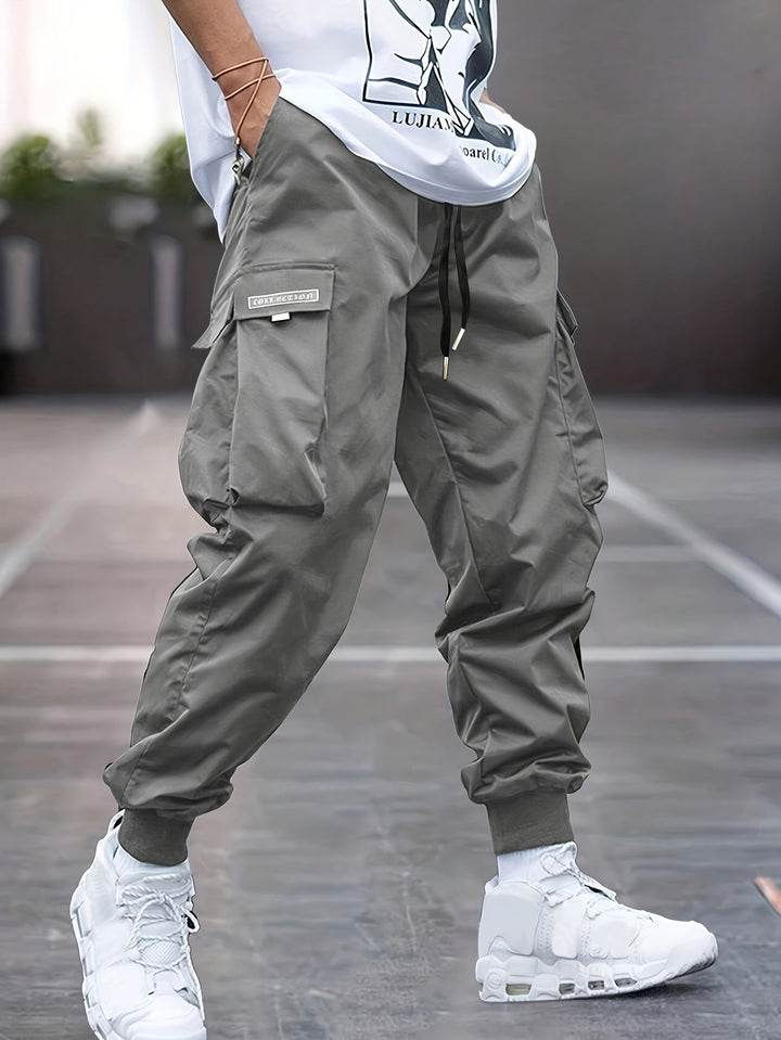 Herren Cargo Joggerhose mit Taschen – Streetwear Hose für Freizeit & Alltag