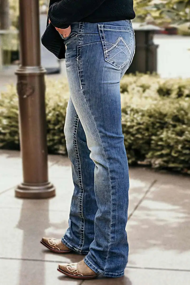 Vespera - Jeans - Chic/Élégant - Matériau luxueux - Adapté au quotidien pour femmes