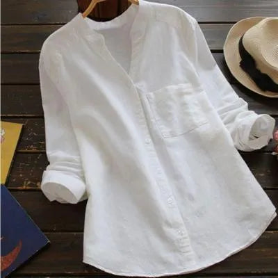 Chemise décontractée en mélange lin-coton de Flynn's