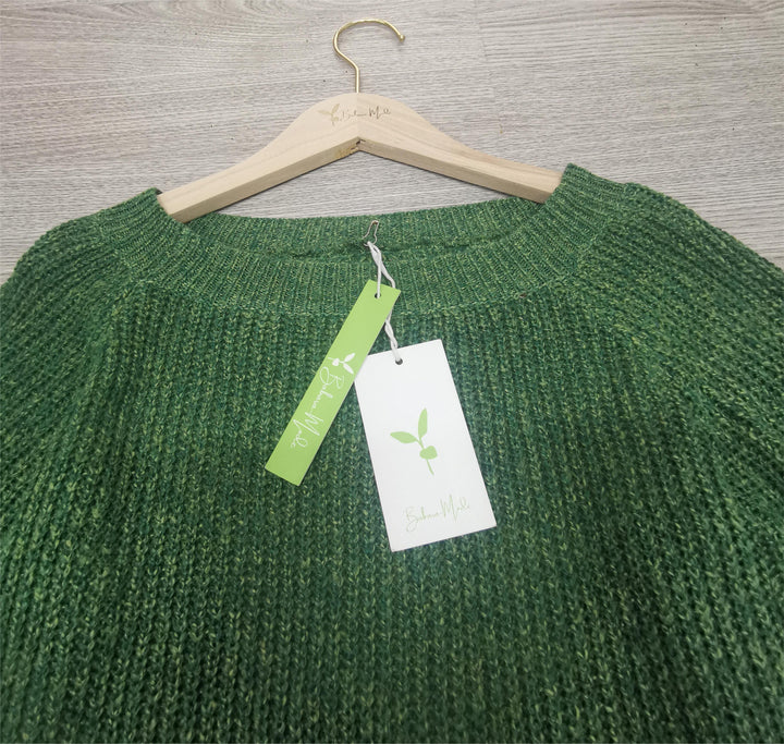 Fränze - Pull basique Brillance botanique