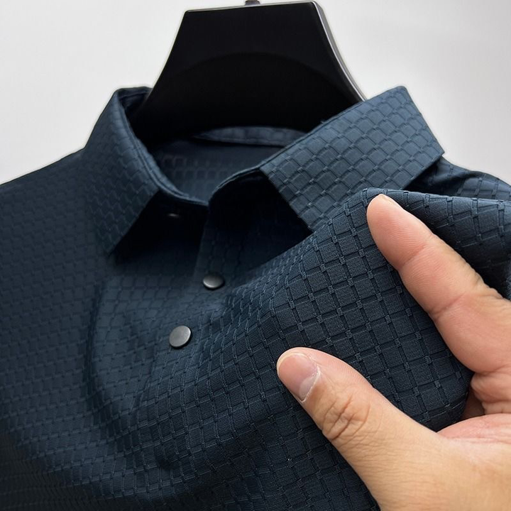 Polo homme à structure – Polo à manches courtes en lot de 3 pour affaires et loisirs