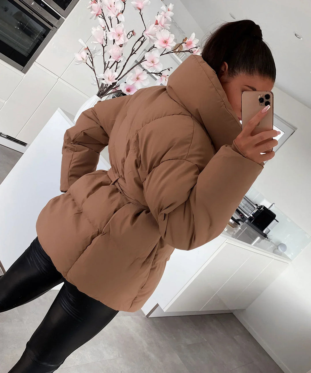 Samantha - Giacca imbottita calda e casual