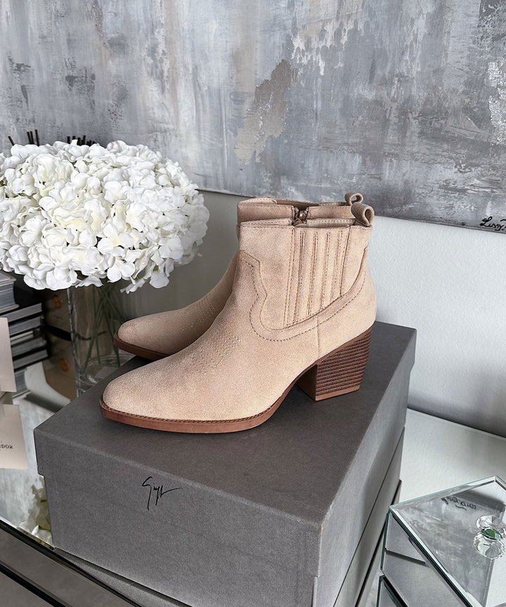 Ankle boots Allie Beige