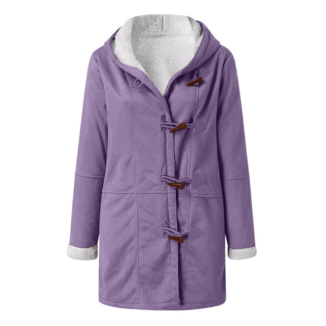 Ingrid | Giacca in pile calda con cappuccio per donna