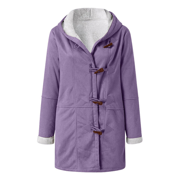 Ingrid | Giacca in pile calda con cappuccio per donna