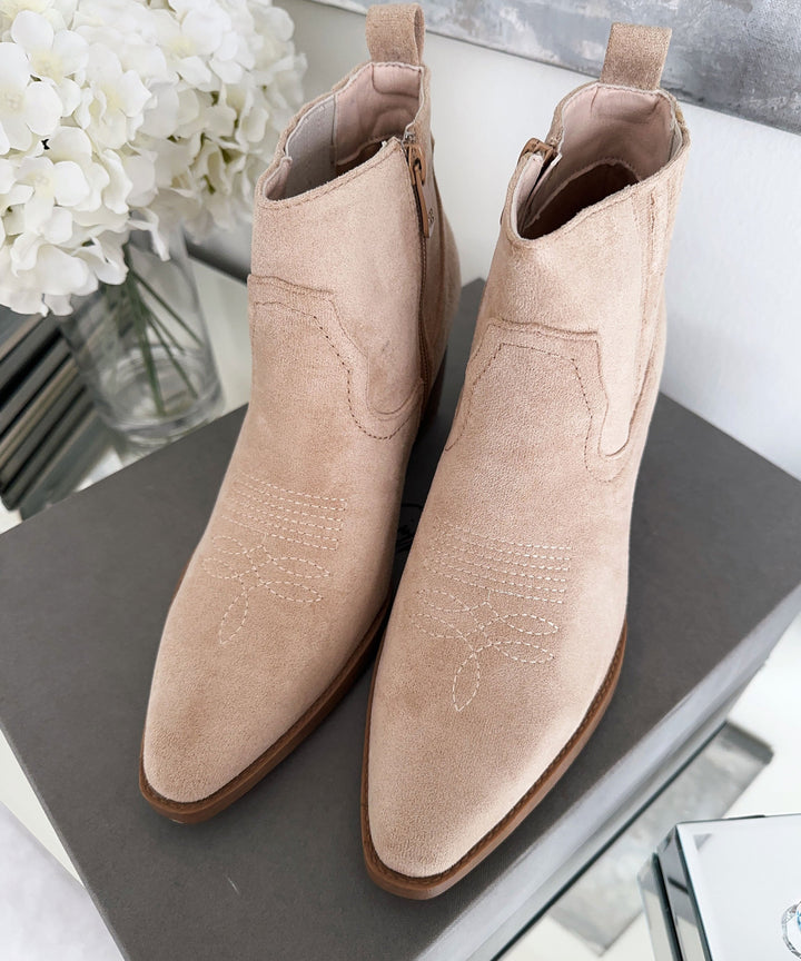 Ankle boots Allie Beige