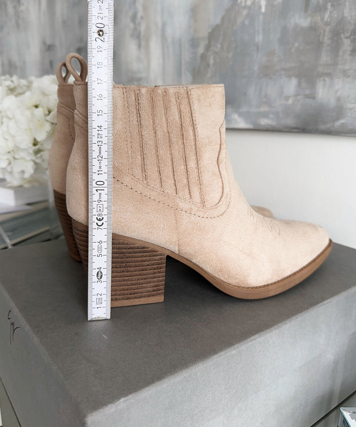 Ankle boots Allie Beige