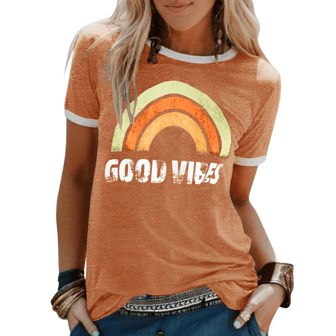 Grace - Diffusez la positivité avec notre T-shirt Good Vibes