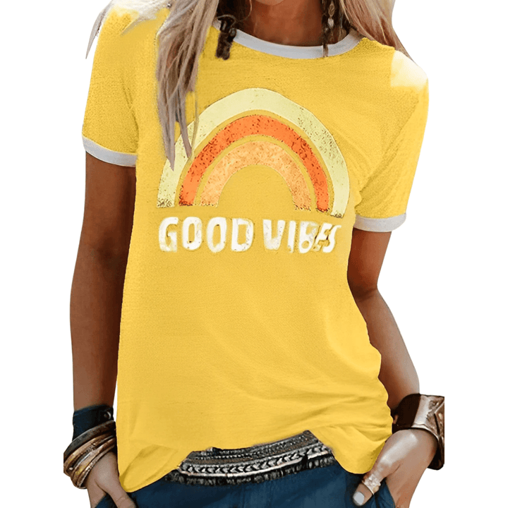 Grace - Diffusez la positivité avec notre T-shirt Good Vibes
