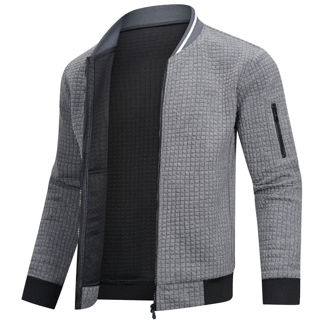 Lucius | Cardigan matelassé en tricot