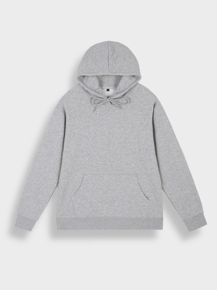 Lässiger Einfarbig Bedruckter Rücken Hoodie Für Herren | Perfekt für Lässige Tage