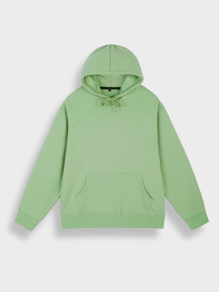 Lässiger Einfarbig Bedruckter Rücken Hoodie Für Herren | Perfekt für Lässige Tage
