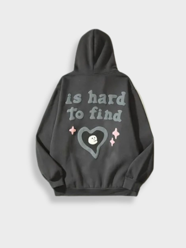 Bequemer Hoodie Mit "True Love" Druck Für Herren | Perfekt für Lässige Tage