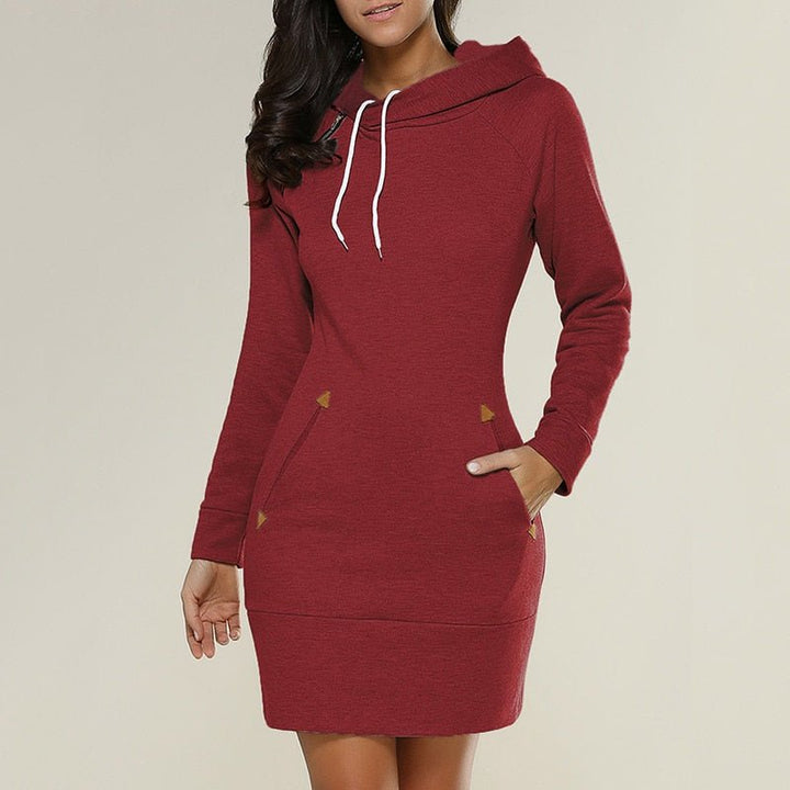 Hagia - Robe sweat décontractée au-dessus du genou