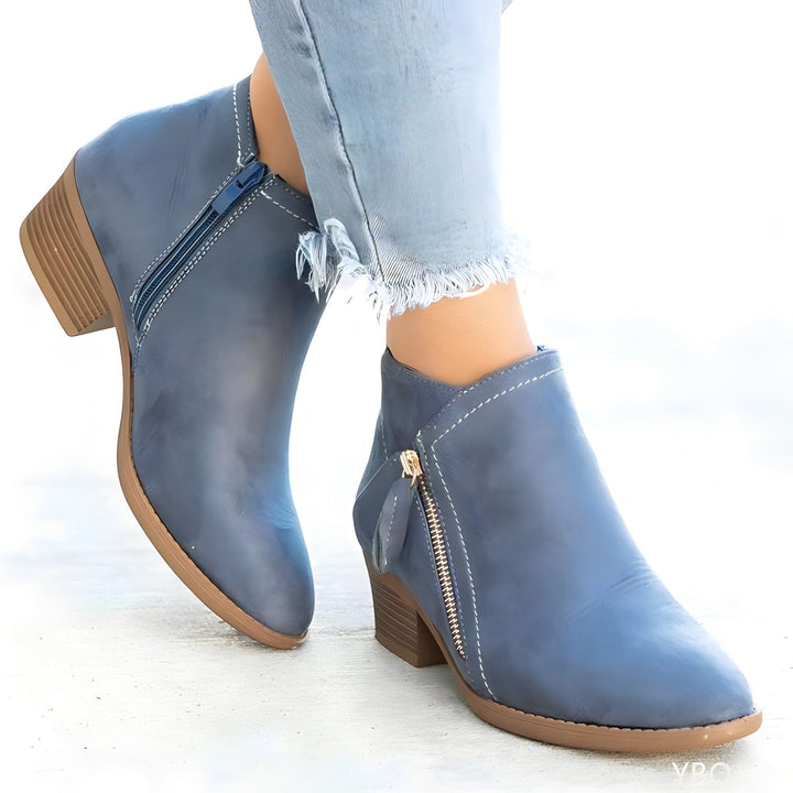 Sara – Bottes en daim stylées