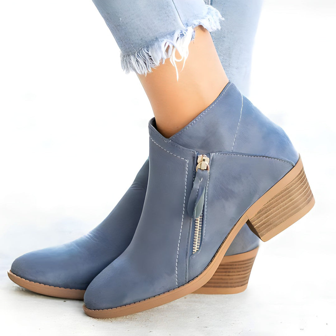 Sara – Bottes en daim stylées