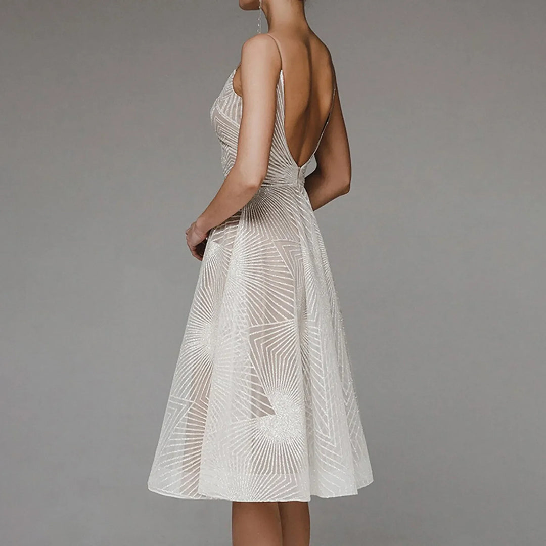 Aurora - Besticktes Luxuskleid