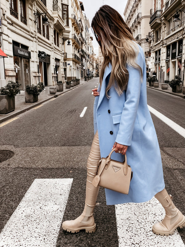 CELESTE | Cappotto spazioso da donna