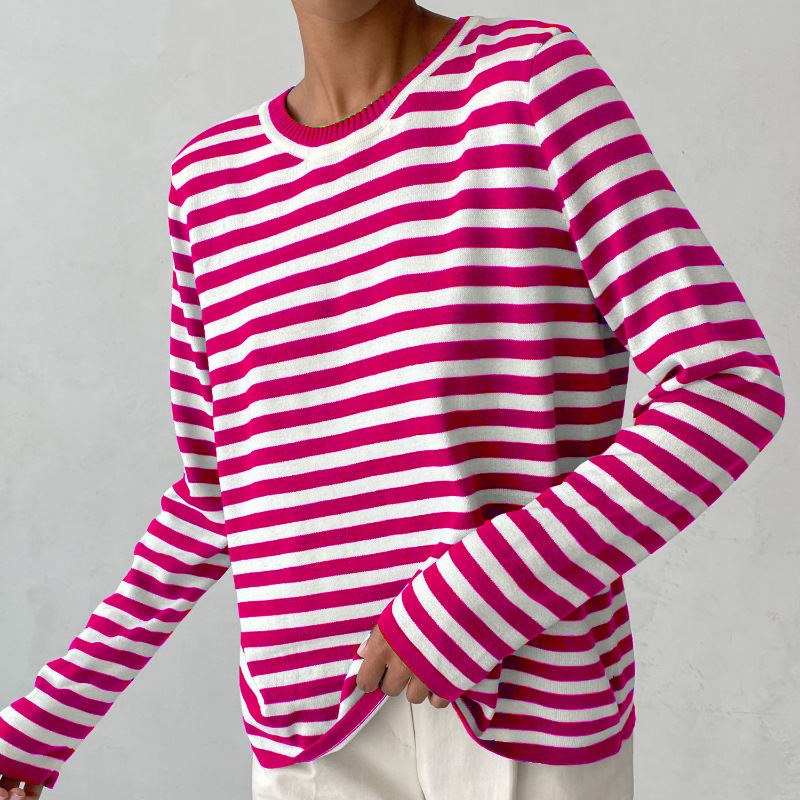 Oskar - T-shirt rayé élégant