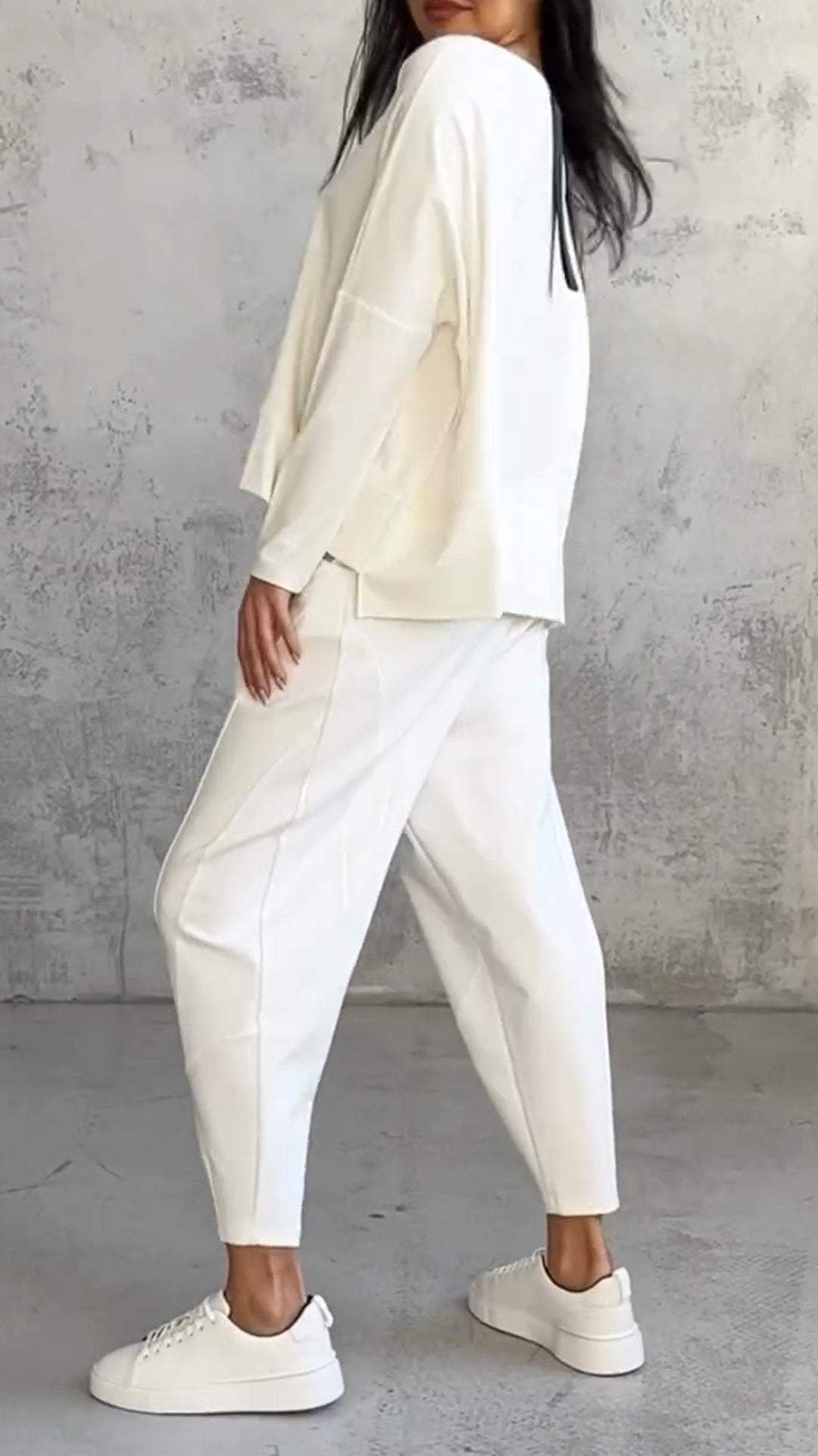 Adrianne - Ensemble pantalon et manches longues