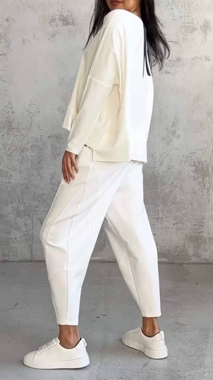 Adrianne - Ensemble pantalon et manches longues
