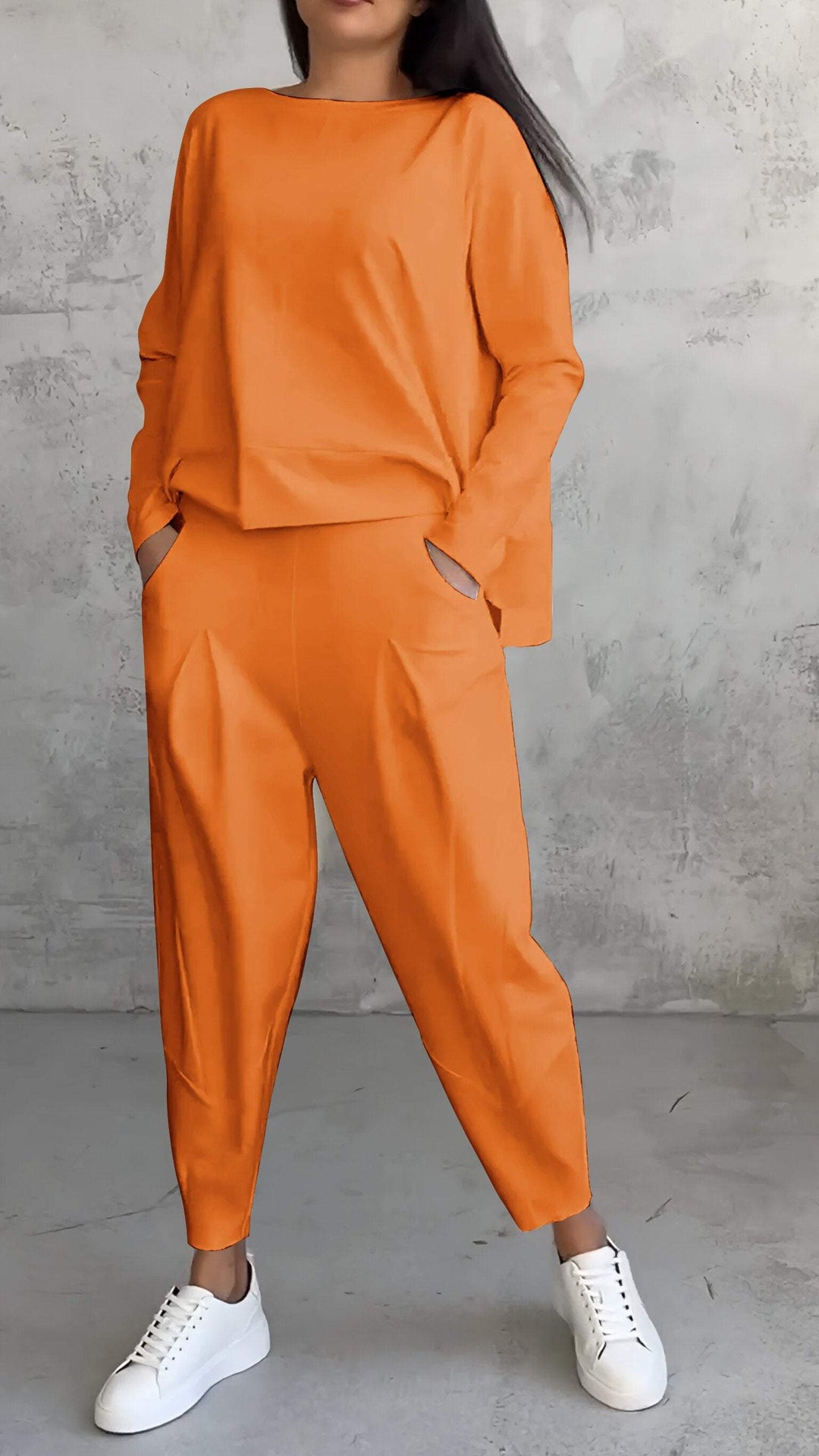 Adrianne - Ensemble pantalon et manches longues