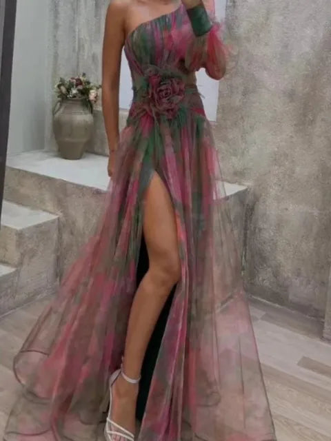 Vestito con una spalla scoperta | Hazel