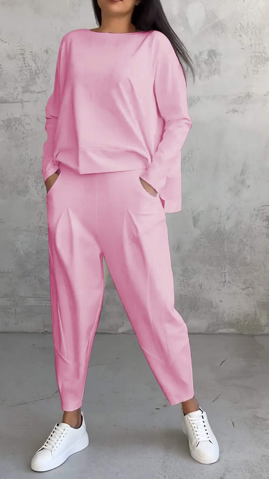 Adrianne - Ensemble pantalon et manches longues