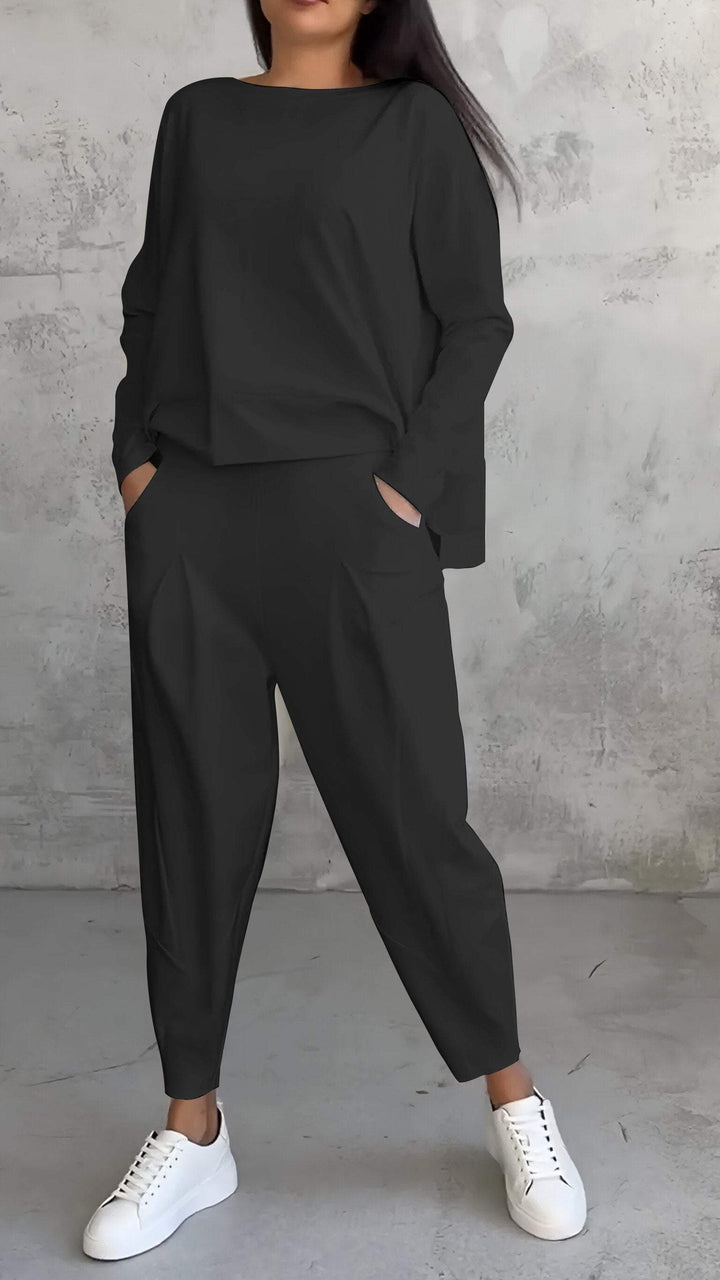 Adrianne - Ensemble pantalon et manches longues