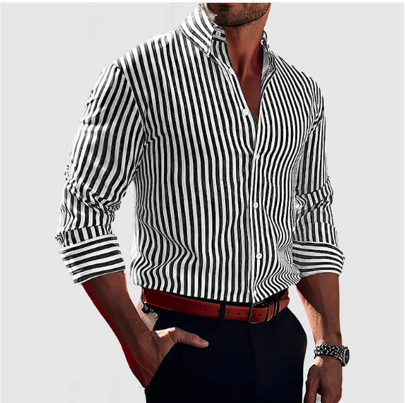 NATHAN | Striped shirt